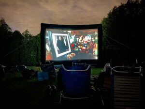 Outdoor Movie screen rental
